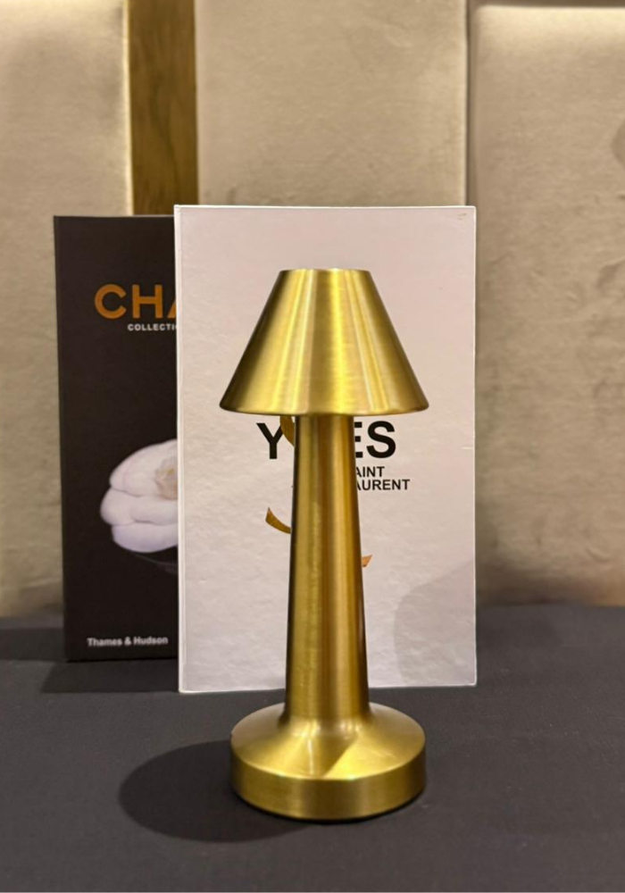 Portable Rechargeable Golden Lamp