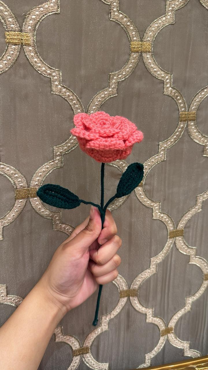 Single Crochet Flower