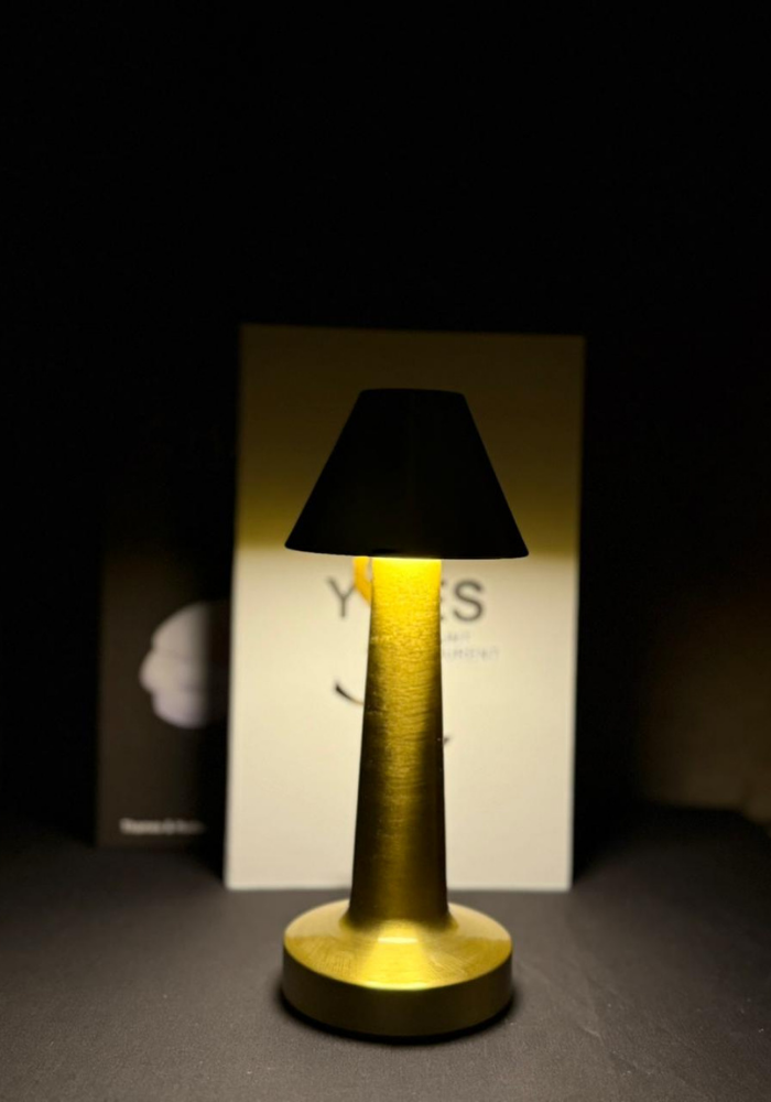 Portable Rechargeable Golden Lamp