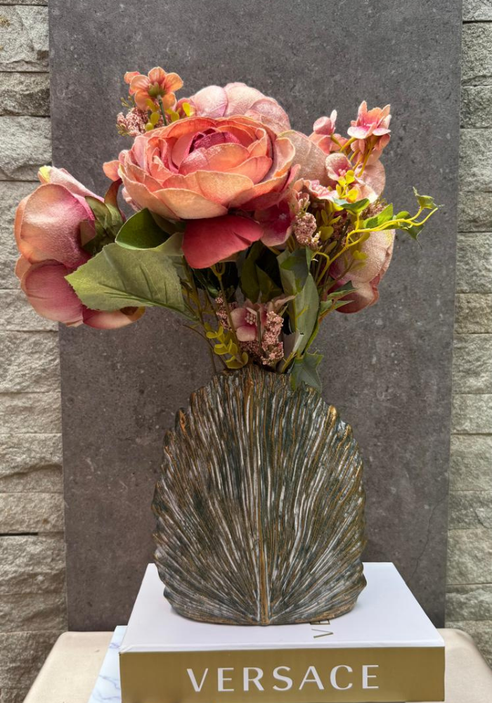 Opulent Ceramic Flower Vase