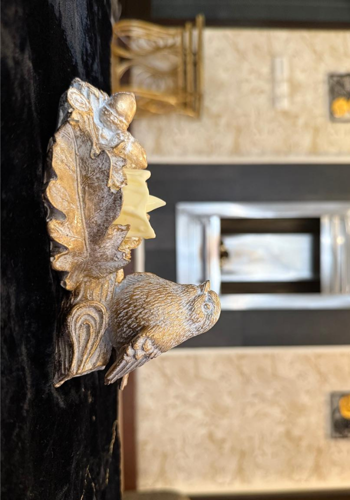 Bird and Branch Candle Holder