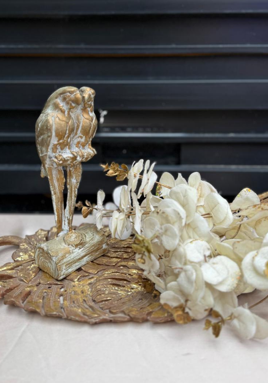 Majestic Copper Leaf Tray