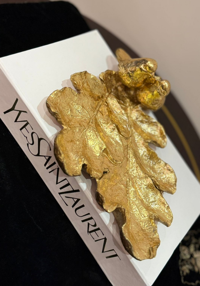 Sparrow Tray – Gold Decorative Resin Tray with Sparrow Bird Motif