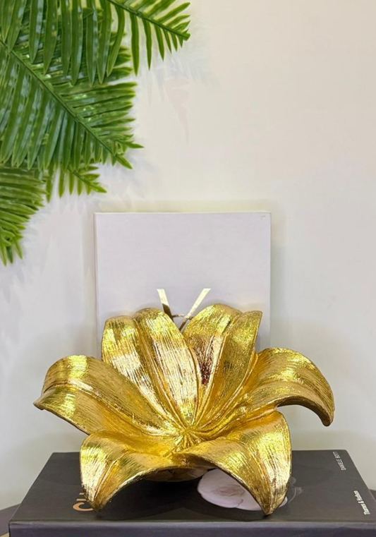 Gilded Gingko Leaf Bowl | Luxury Gold Decorative Serving Bowl
