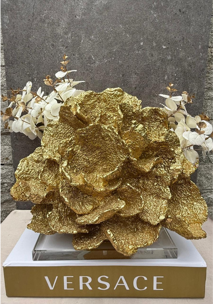 Crystal Luxe Golden Accent Decor