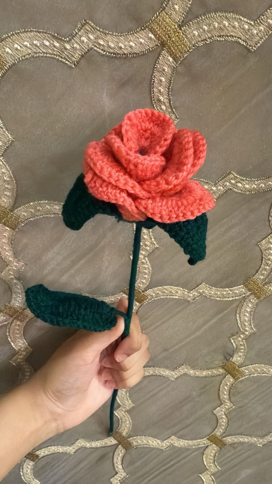Single Crochet Flower
