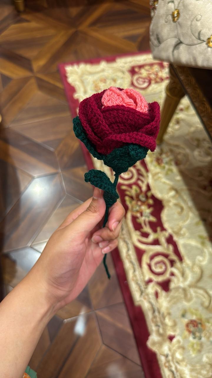 Single Crochet Flower