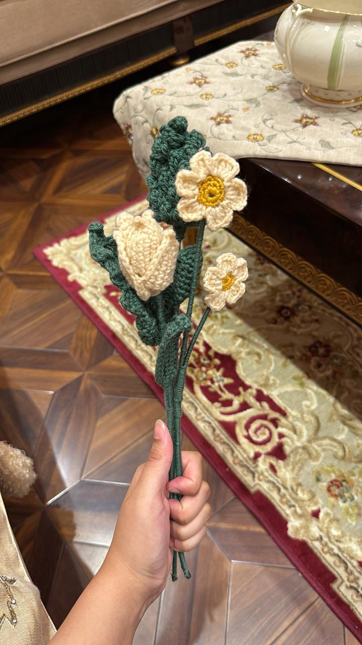 Crochet Flower Bunch