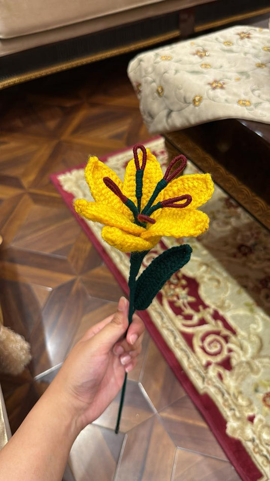 Single Crochet Flower
