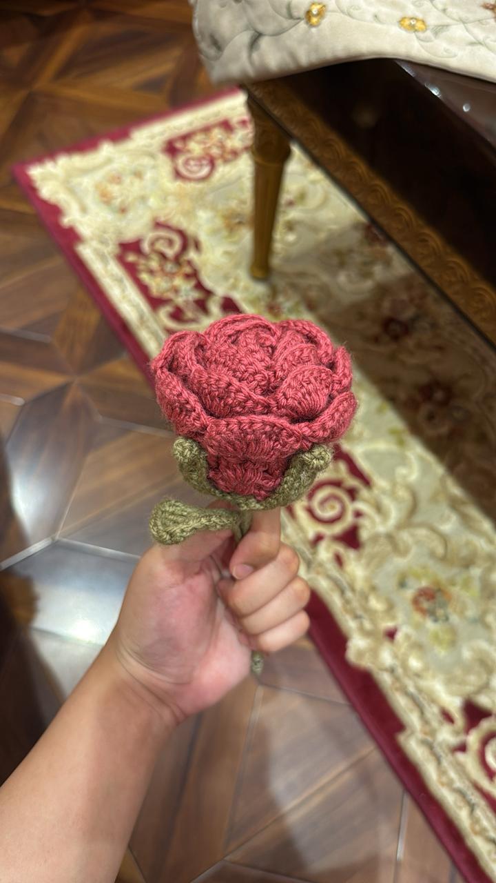 Single Crochet Flower