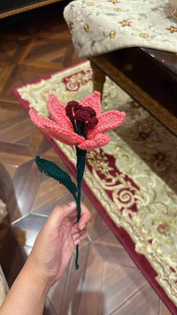 Single Crochet Flower