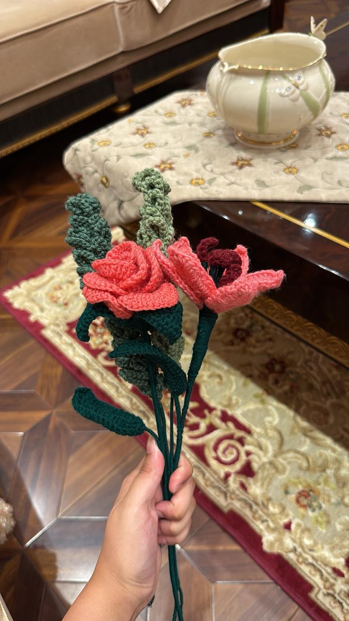 Crochet Flower Bunch