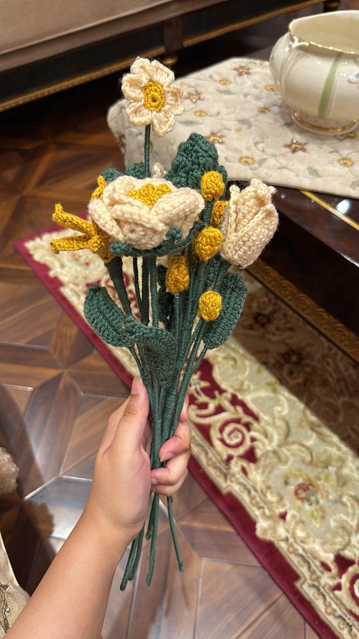 Crochet Flower Bunch